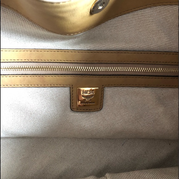 MCM 2 ways tote bag - Picture 4 of 8